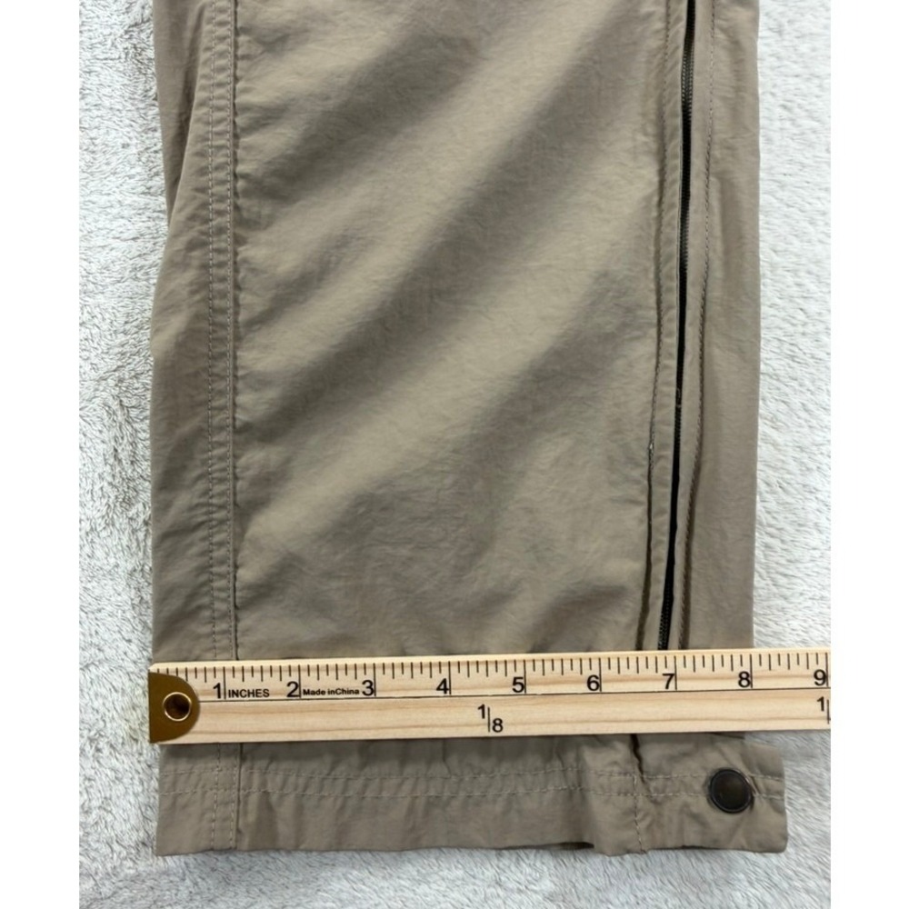 Mountain Hardwear Womens Convertible Hiking Pants Khaki Tan Size 8/34 Zip Off - Picture 15 of 15
